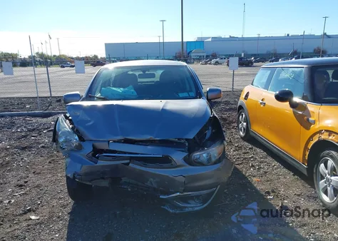 2017 Mitsubishi Mirage Es из США, поврежденный, VIN ML32A3HJ6HH014490